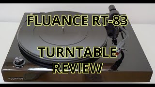 Fluance RT83 Turntable Review [upl. by Kamin8]