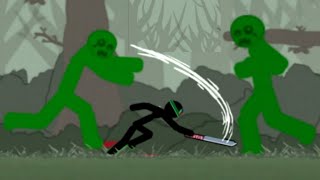 Giant Zombies vs Only Sword Stickman  Anger of Stick 5 [upl. by Aken978]