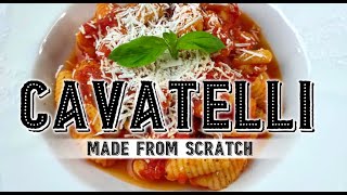 Cavatelli fatti in Casa under 45 minutes to make this fresh pasta you will love from scratch [upl. by Aillimac]