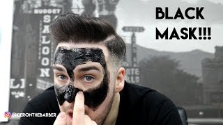 HOW TO APPLY BLACK FACE MASK  STEP BY STEP TUTORIAL [upl. by Harbison]