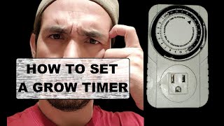 How to Set a Grow Light Timer [upl. by Renie419]