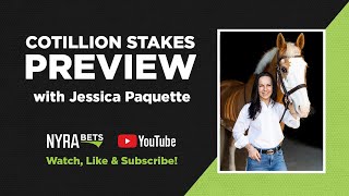 2024 Cotillion Stakes Preview with Jessica Paquette  Parx PA Derby Day [upl. by Hartill444]