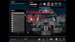 Probleme mit dem Logitech Lenkrad G29 G27 G920 etc Lösung How TO Deutsch HD [upl. by Arvonio]