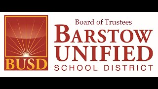 Barstow Unified School District Board Meeting  January 14 2025 [upl. by Ambrosia]