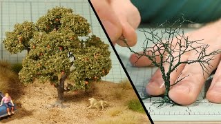 Wire Tree Tutorial – Model Railroad [upl. by Osi]