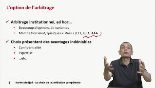 Le choix de la juridiction compétente [upl. by Tapes]