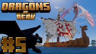 Night Fury and Albino Skrill  Minecraft Dragons of Berk  Ep5 [upl. by Busey]