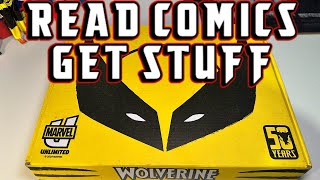 Read Comics Get Stuff with the Marvel Unlimited Subscription Wolverine adorns this years kit [upl. by Ynnub339]