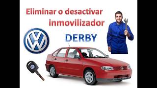 como eliminar o desactivar el inmovilizador de DERBY [upl. by Gabriella]