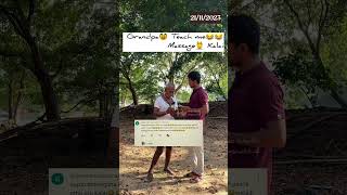 ✨Today ✅Hogenakkal Interview🎤😂 With Massage💆‍♂️ Grandpa👴⁉ grandpa viral hogenakkal shortsfeed [upl. by Nyrrad49]