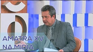 Entrevista sobre a Reforma Trabalhista com o Juiz Marcelo Pallone Presidente da AMATRA XV [upl. by Newg]