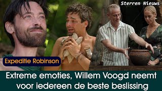 Expeditie Robinson 2023 Extreme emoties Willem Voogd neemt voor iedereen de beste beslissing [upl. by Vaas]