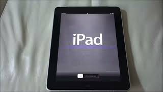 How to Reset iPad 1 to Factory Settings  Original Settings [upl. by Toile]