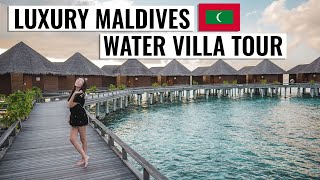 Our Luxury Maldives Water Villa  4K Travel Vlog  Baros Maldives [upl. by Artamas]