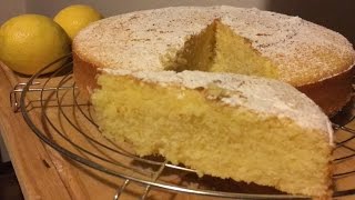 Moist Lemon Cake Easy Recipe ENG  Quick and easy [upl. by Cristina]