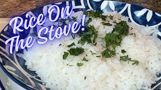 How To Cook The Perfect Rice On Stove Top [upl. by Varick563]