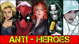 ANTI  HERO COMIC CHARACTERS [upl. by Solly]