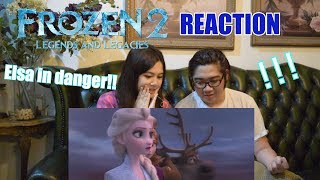 FROZEN 2 OFFICIAL TEASER TRAILER REACTION FROM INDONESIA  Very Excited [upl. by Enoid]