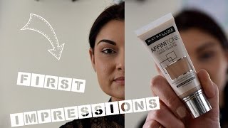 Premières impressions ❤ AFFINITONE de Maybelline Dupe [upl. by Nevad423]