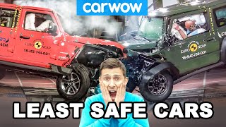 The LEAST SAFE new cars to CRASH in [upl. by Chappelka]