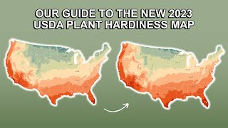 Exploring the New 2023 USDA Plant Hardiness Zone Map  What You Need to Know [upl. by Idyh780]