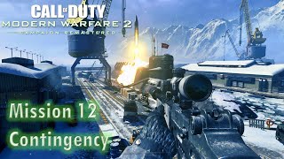 Call of Duty Modern Warfare 2 Remastered Mission 12  Contingency [upl. by Killoran119]