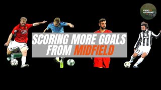 Midfield Movement Analysis  Three Tips to Score more Goals from Midfield [upl. by Massie]