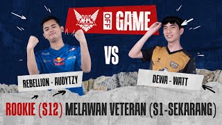 MPL OFF Game Player Battle SANG VETERAN YANG TAHAN UJI  Watt vs Audytzy [upl. by Aramit613]