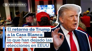 El retorno de Trump a la Casa Blanca lo que han dejado las elecciones en EEUU [upl. by Corbin274]