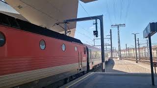 Einfahrt des railjet 534 Ersatzgarnitur am 06082024 in Wien Hbf [upl. by Lashondra]