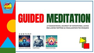 Guided Meditation  Beginners Session with Tapping amp Visualization Techniques  The Walk of Life [upl. by Warrenne]