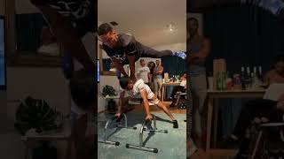 Choking My Bro at the Gym Like 😆  Epic Workout Prank [upl. by Cowden]