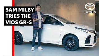 2021 Toyota Vios GRS Test Drive with Sam Milby [upl. by Whang]