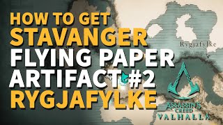 Stavanger Flying Paper Artifact Assassins Creed Valhalla [upl. by Eelrihs]