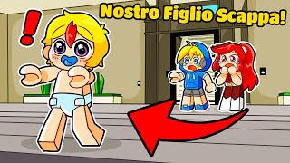 NOSTRO FIGLIO è SCAPPATO di CASA Su BROOKHAVEN ROBLOX [upl. by Ellenehs]