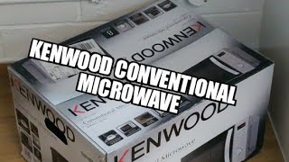 KENWOOD Conventional Microwave Model K20MSS15 Unboxing [upl. by Tebazile602]