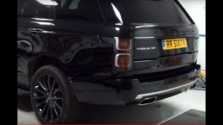 Range Rover L405 VStar Rear Bodykit  Bumper Upgrade [upl. by Arednaxela]