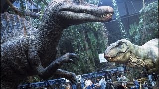 How They Built Jurassic Park IIIs Spinosaurus Part 2  BEHINDTHESCENES [upl. by Estas750]