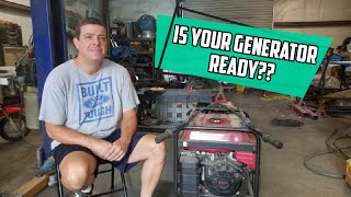 Will your generator start Honda Generator Carburetor tear down amp clean Hurricane preparedness [upl. by Anerual]