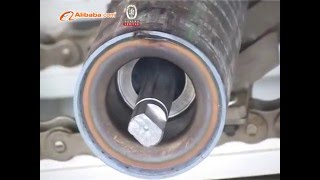 Conveyor Roller Full Automatic Production Process [upl. by Pratt]