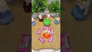 Center Fruit  Apple Shape Gems  Kinder Joy Box Popsicle😍 🍬shorts youtubeshorts [upl. by Aluap]