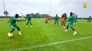 🇬🇳 lentraînement complet du Syli national de Guinée pour préparer son deuxième matchs vs Tanzanie [upl. by Akemet]