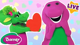 A Valentines Day Special 💖  Full Episodes LIVE  Barney the Dinosaur [upl. by Ahsirek132]