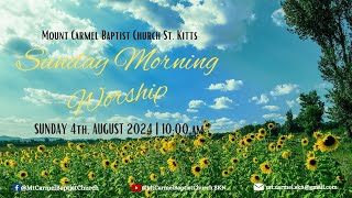 Mt Carmel Baptist  Morning Worship 040824  1000 am [upl. by Ahsetan]