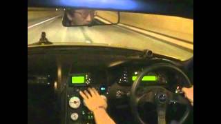 Nissan Skyline 1200hp 328kmh  Tunnel [upl. by Waynant189]