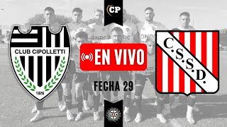 CIPOLLETTI vs SANSINENA ⚽  Torneo federal A 2023 [upl. by Schifra]