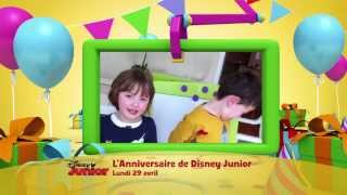 LAnniversaire Disney Junior  Mois spécial avec tes personnages préférés [upl. by Galateah]