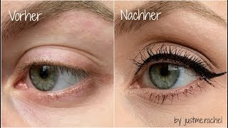 DIY Wimperndauerwelle selbst machen  justmerachel [upl. by Shayna]