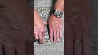 How to fix carpet burn damage Carpet Doctor Roy [upl. by Stewart]