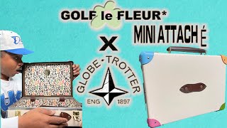 UNBOXING GOLF le FLEUR x GLOBETROTTER 14” MINI ATTACHÉ [upl. by Karlow400]